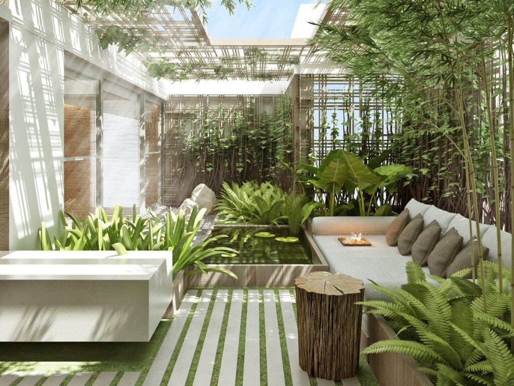 Фото 47 — Уютный зимний сад в доме