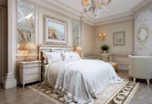 Photo of Стильная спальня с зеркальными элементами