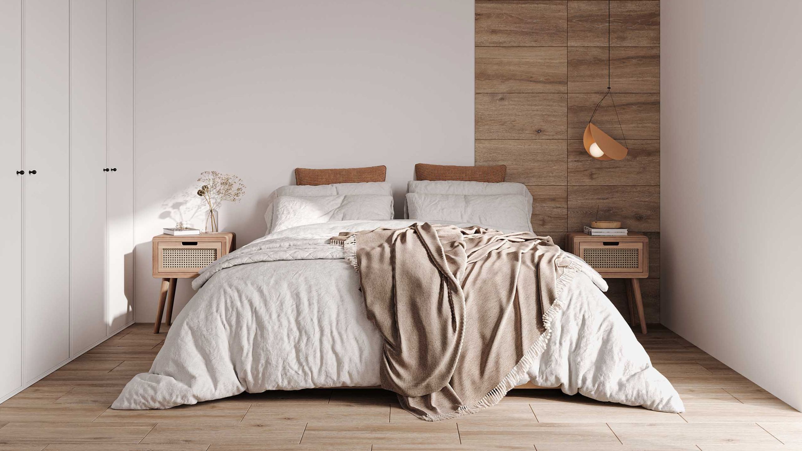 Фото 14 — Модная гостинная в скандинавском стиле с большим телевизором