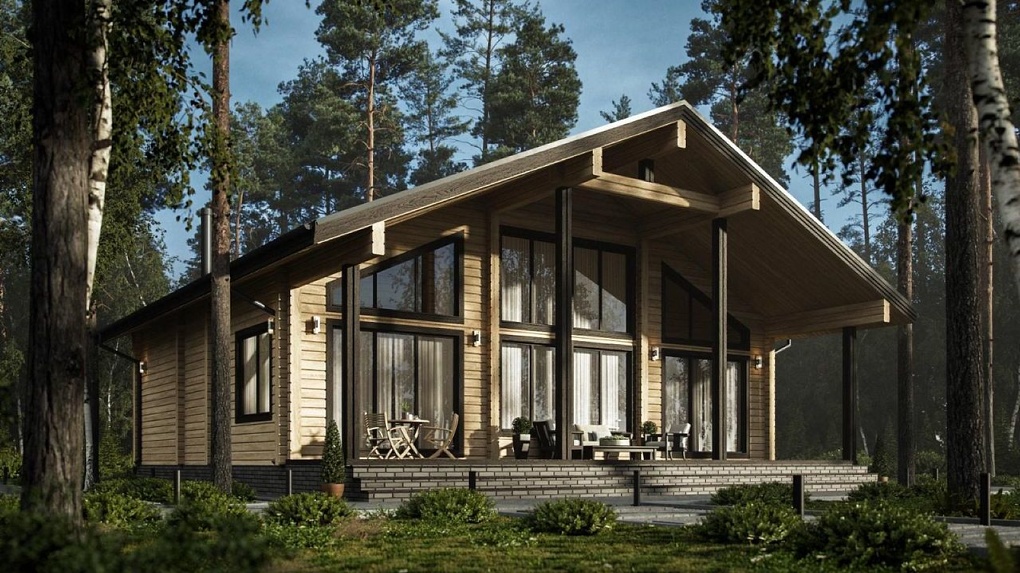 Дом из бруса: комфорт и уют