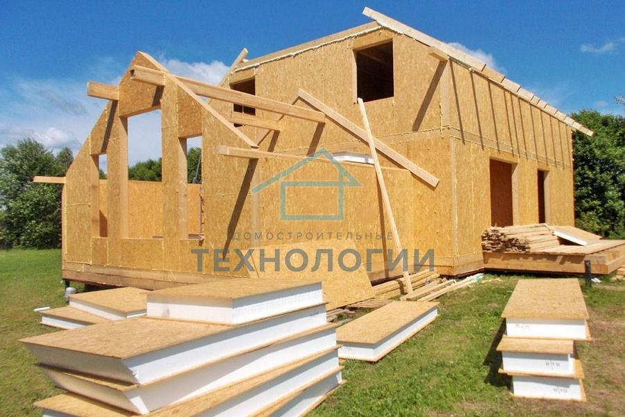 Фото 61 — Строительство дома из каркасных панелей