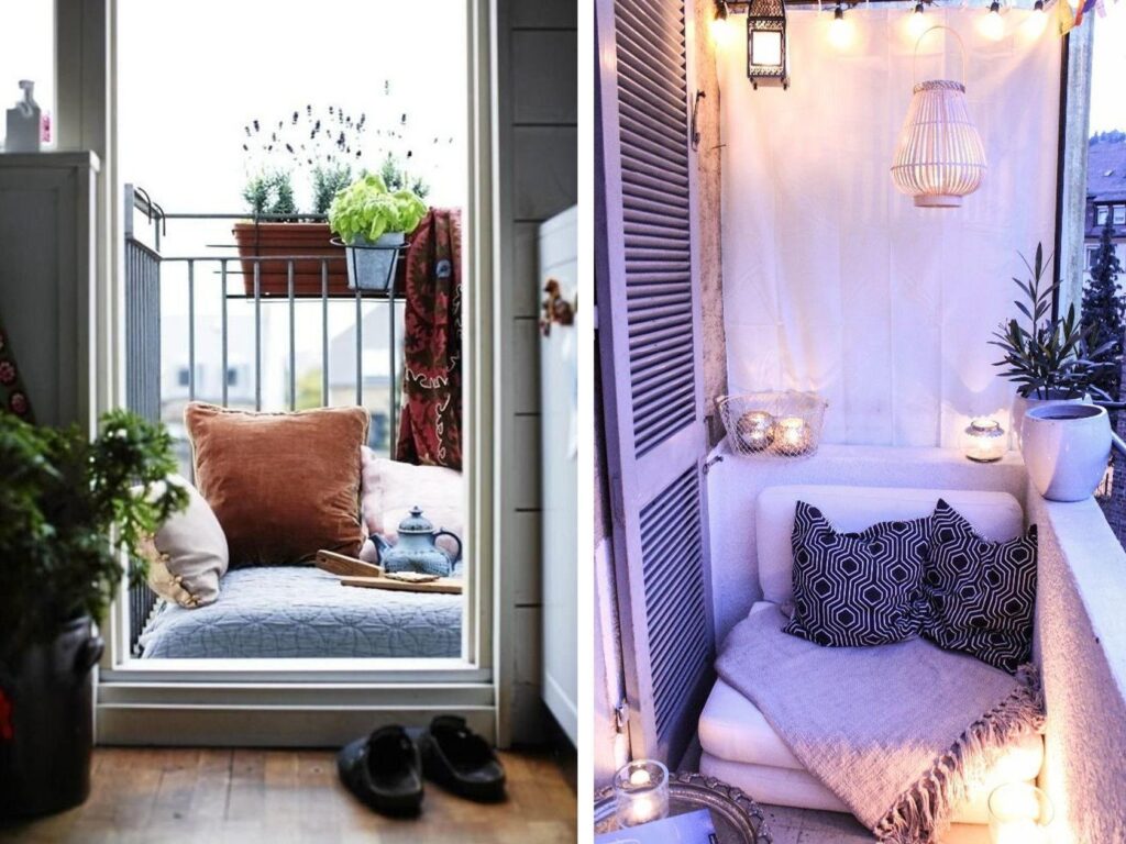 Фото 56 — Уютный балкон с видом на город