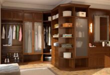 Photo of Современная гардеробная комната с зеркалом