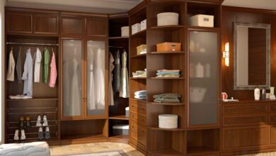 Photo of Современная гардеробная комната с зеркалом