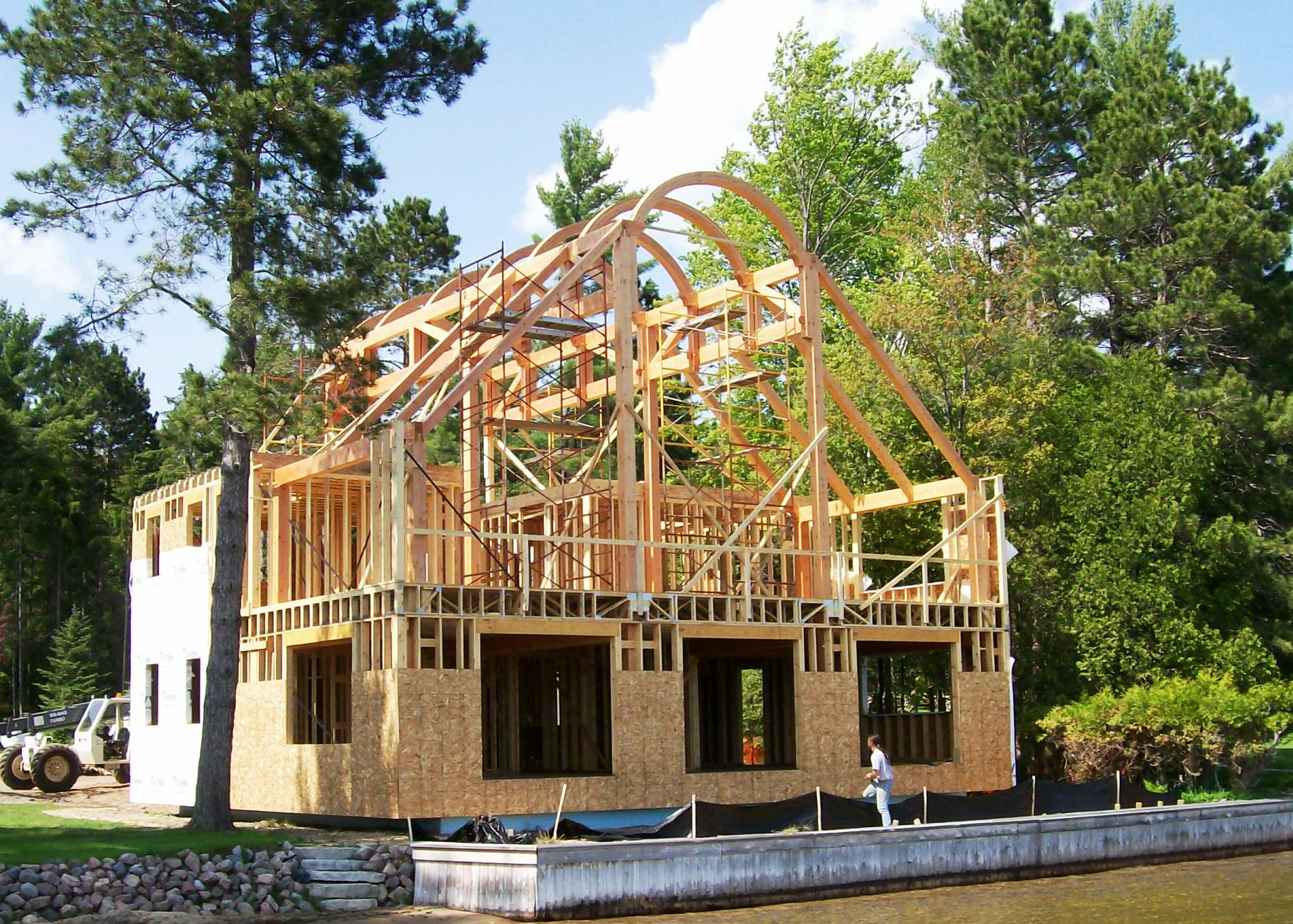 Фото 17 — Технологии строительства домов из цементно-песчаных блоков